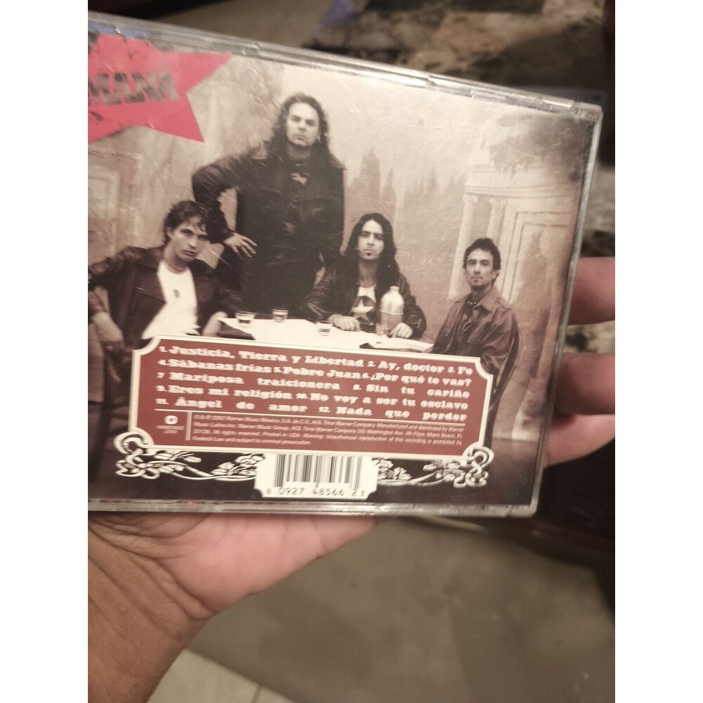 Maná - Revolución de amor - CD (2002 Warner Music Latina)